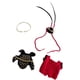 thumbnail image 5 of Ropa para muñecas en miniatura perfke 6 pulgadas atuendos para muñecas disfraces ropa cómoda, 5 of 9