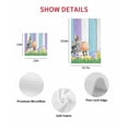 thumbnail image 7 of Easter Bunny Kitchen Dish Towels for Drying Dishes Set of 3, Colorful Eggs Spring Grass Purple Blue Wooden Waffle Weave Microfiber Hand Tea Bathroom Towels Quick Dry & Absorbent Towel 15.7x23.6, 7 of 7