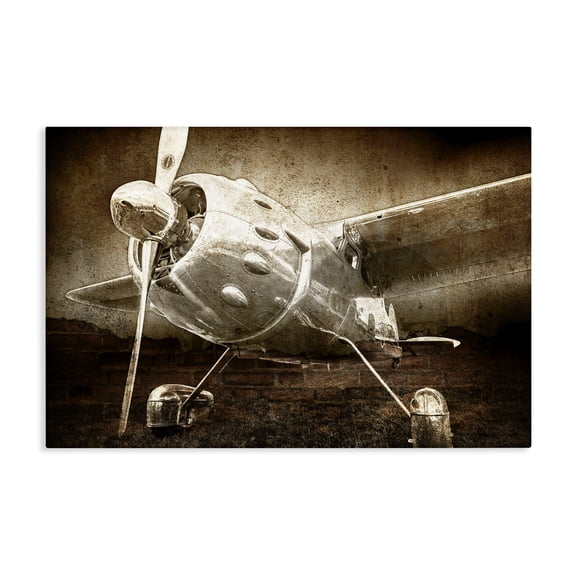 Stupell Industries Art Deco Taking Flight Vintage Canvas Art, 24 x 16, by Kim Allen