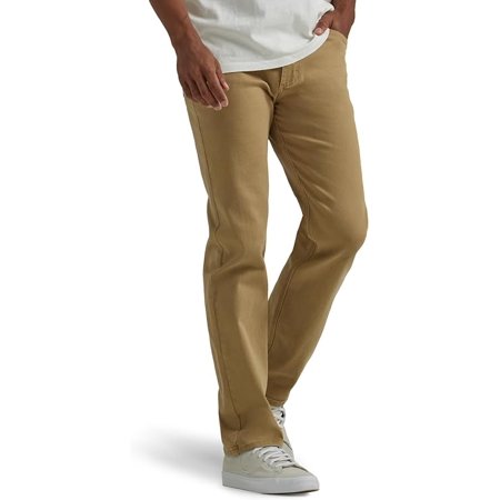 Wrangler Authentics Men's Classic 5-Pocket Regular Fit Flex Jean, Harvest, 32W x 30L