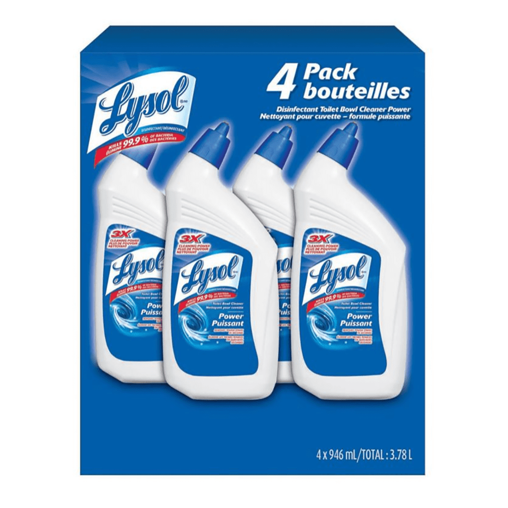 Lysol Advanced Toilet Bowl Cleaner (x4 946 ML) Walmart Canada