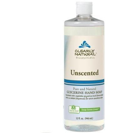 Clearly Natural Liquid Glycerine Hand Soap Refill Unscented Unscented 32 Oz (Pack of