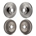 thumbnail image 1 of CMX Front Rear Disc Brake Rotors Drums Kit for Car Toyota Matrix Pontiac Vibe K8-101973, 1 of 11