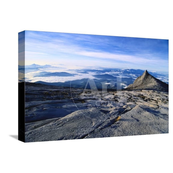 Mt Kinabalu, Kinabalu National Park, Sabah, Borneo, Malaysia, Scenic Stretched Canvas Wall Art by Robert Francis Sold by Art.Com
