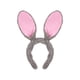 thumbnail image 2 of Diadema de orejas de animal, orejas de conejo de peluche, tocado de cosplay con tela suave para disfraz de Pascua, fiestas, disfraces, marrón, 2 of 6