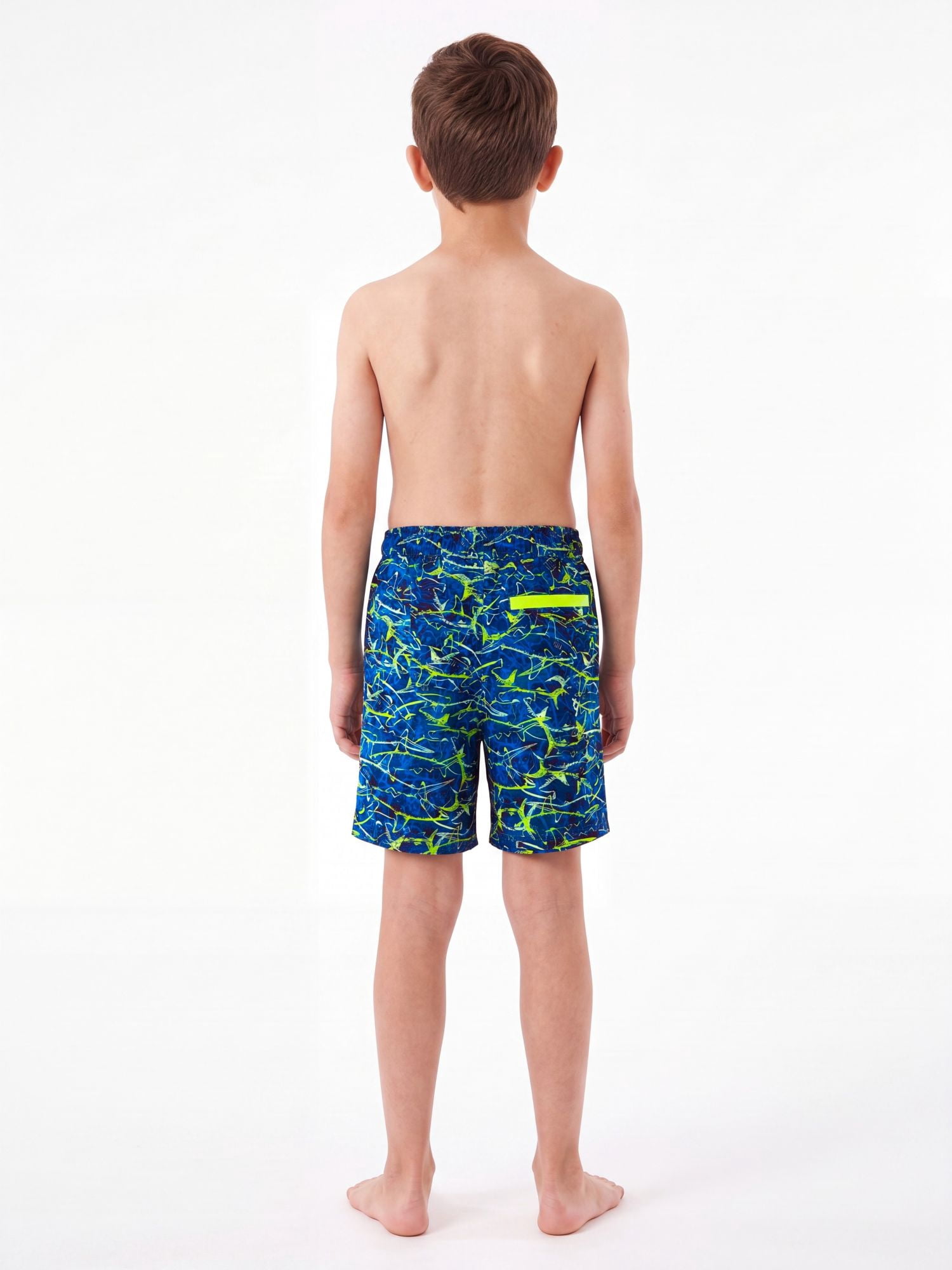 Ocean Gear Boys Print 6 inch Swim Trunks , Sizes 4-18