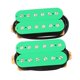thumbnail image 2 of 2 piezas de instrumentos musicales resistentes de aleación de pastilla Humbucker, Hardware de Material DIY Estilo A Verde CUTICAT Pastilla Humbucker, 2 of 8