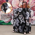 thumbnail image 4 of Pioneer Flower Floral Print Pattern Luggage Cover Fashion Suitcase Cover Baggage Covers Fit 25-28 Inch Luggage (Go Travel), 4 of 5