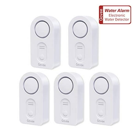 Govee Water Detectors Wireless Leak Detector With 100 Db Loud Alarm Sensor Sensitive Probes For Kitchen Bathroom Basement Floor Battery Included 5 Pack Canada - Basement Water Alarm Sensor Govee Water Detectors Wireless Leak Detector With 100 Db Loud Alarm Sensor Sensitive Probes For Kitchen Bathroom Basement Floor Battery Included 5 Pack Canada - Basement Water Alarm Sensor