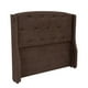 thumbnail image 4 of Box Base Cama King Size + Cabecera Zefyr Chocolate Dicasa Zefyr Bless, 4 of 8
