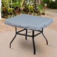 thumbnail image 5 of COVERS&ALL Square Table Top Cover, 18 Oz Heavy Duty Waterproof UV & Weather Resistant, for Patio Outdoor Garden Lawn Backyard Furniture Coffee Side Table (6"H x 42"D x 42"W), Grey), 5 of 7