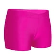 thumbnail image 5 of inlzdz Kids Girls Sparkle Gymnastic Leotard Outfits with Shorts Dance Bodysuit Swimwear Set 4-16Year Hot Pink 14, 5 of 7