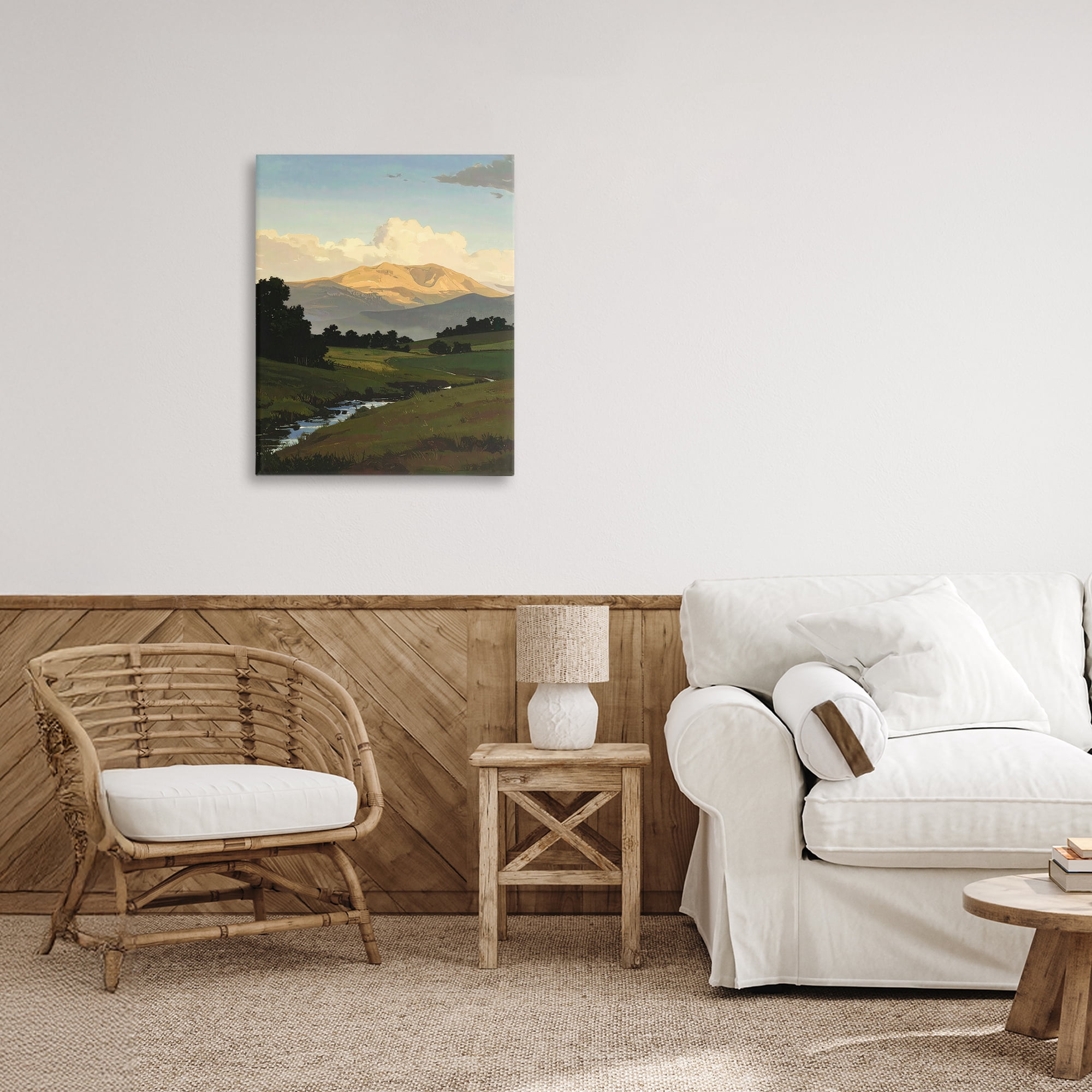 Stupell Industries Across The Valley Nature Canvas Wall Art, design by Alonza Saunders