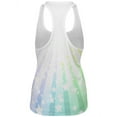 thumbnail image 2 of My Spirit Animal Narwhal Unicorn Of The Sea Pastel All Over Womens Work Out Tank Top Multi SM, 2 of 2