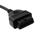 thumbnail image 4 of Sidaley Conector de cable de escáner negro Amplia compatibilidad Lectura de código fácil Diagnóstico Adaptador OBD II Accesorios para motos, 4 of 5