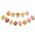 thumbnail image 1 of fastboy 1pcs Set 16.4ft Rainbow Paper Card Personalized Banner 16.4ft Rainbow Paper Card Decoration Banner Happy Birthday Banner TYPE2 NO2, 1 of 6