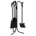 thumbnail image 1 of 15041 Black Fireplace Tool Set, 4 Piece, 1 of 1