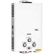 TCFUNDY 4.8 GPM 18L Tankless Water Heater LPG Liquid Propane Gas Instant Hot Boiler with Digital Display