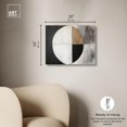 thumbnail image 5 of Art Remedy Midcentury Shape Art Canvas, 20" x 16", Gallery Wrapped, Woodland Whisper II, 5 of 7