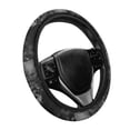thumbnail image 6 of Uorisanigo Skull 15 Inch Steering Wheel Cover Funny Car Steering Wheel Protector for Most Vehicle Warm Car Steering Wheel Cover Fluffy Auto Wheel Cover Winter Car Accessories Gift for Friends, 6 of 8