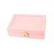 thumbnail image 3 of Joyero de viaje perfecl Estuche de viaje para joyas mini organizador portátil Rosado 23 cm x 17 cm x 6,5 cm, 3 of 7