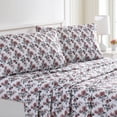 thumbnail image 2 of Modern Threads 3-Piece Rose Bloom Printed Bed Sheet Set, Twin, 2 of 4