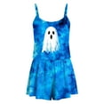 thumbnail image 6 of CAUYDY Halloween Pajamas Women Set 2 Piece Sexy Sleepwears Tank Tops and Shorts Sets Pjs Loungewear Pajamas(A02-Blue,XXL), 6 of 8