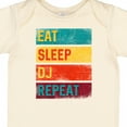 thumbnail image 4 of Inktastic DJ Eat Sleep DJ Repeat Music Boys or Girls Baby Bodysuit, 4 of 5