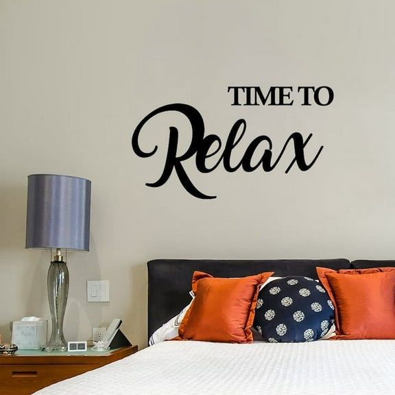 Handmadetneonsign Time To Relax Words Metal Wall Art Light, Letters Quote Sayings Metal Sign Wall Decor, Home Metal Decor