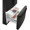 thumbnail image 4 of GE APPLIANCES GNE25JGKBB french door freestanding refrigerator, 4 of 5