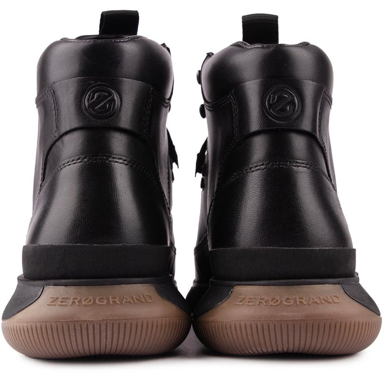 Cole Haan Zerogrand Boots Mens Size 9.5 M Black Leather Lace Up Hiking Shoes Black Cole Haan Zerogrand Boots for Men for sale | eBay main image 3