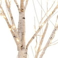 thumbnail image 2 of Kurt Adler 4-Foot White Branch Twinkle Warm White Fairy LED Twig Tree, 2 of 5