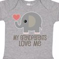 thumbnail image 4 of Inktastic My Grandparents Love Me Elephant Boys or Girls Baby Bodysuit, 4 of 5