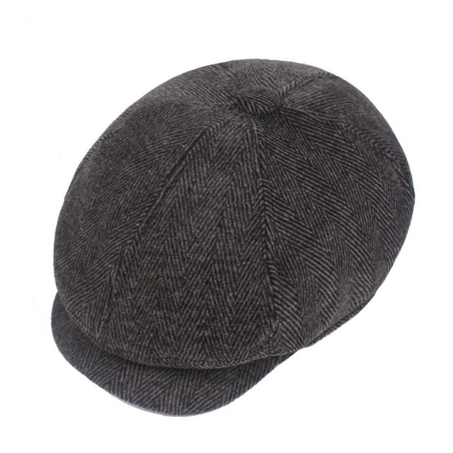 Minnieouse Gorros de boina portátiles cálidos de invierno para hombre, gorra transpirable de estilo de moda Vintage ajustable, fiesta de Sombreros