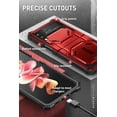 thumbnail image 3 of i-Blason Armorbox Series Case for Samsung Galaxy Z Flip 4 5G (2022), Full-Body Rugged Holster Case with Shock Reduction/Bumper (Ruddy), 3 of 8