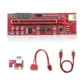 thumbnail image 2 of PCI-E 1x a 16x Adaptador Tablero Adaptador USB 3.0 Tarjeta de extensión de cable Equipo de minería Computadora Placa base Accesorios Escritorio PC Suministros 14PRO sidaley EL005789-02B, 2 of 7