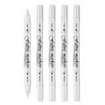 thumbnail image 2 of 5Pcs Oily White Marker Pen Permanent Waterproof Art for Painting Drawing, 2 of 8