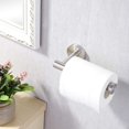 thumbnail image 2 of Toilet Paper Holder SUS304 Stainless Steel Wall Mount Brushed, 2 of 9