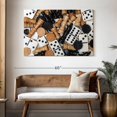 thumbnail image 3 of Elephant Stock Board Games Wall Art - Horizontal Canvas Wall Art - Living Room Wall Decor - Hobbies And Lifestyle Canvas - Brown And Black Decor - 48" x 32", 3 of 8