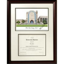 Campusimages TX969LR Abilene Christian University Legacy Alumnus Framed Lithograph