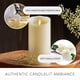thumbnail image 4 of Vela LED sin llama Luminara Moving Flame Pillar Ivory, 4 of 8