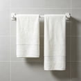 thumbnail image 4 of Roiihwy White Towel and Bath Towel Set Thickened Fleece Lined, Soft Breathable Absorbent Bath Towel Set for Home Bathroom, 4 of 6