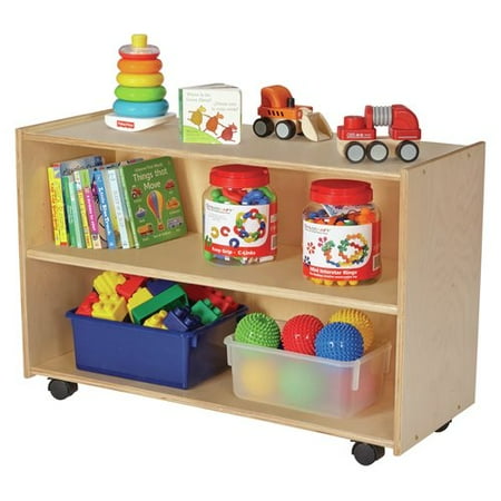 Childcraft 16 Compartment Shelving Unit With Casters Childcraft 16 Compartment Shelving Unit With Casters Com