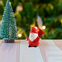 Christmas Miniature Figurines, Mini Resin Santa Christmas Miniature Figurines Resin Santa Decor for DIY Snow Globes, Easy Display on Trees or Tables, Festive Addition to Homemade Crafts