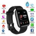 thumbnail image 1 of Bluetooth Heart Rate Blood Pressure Smart Watch Fitness Tracker Bracelet black, 1 of 7