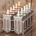 thumbnail image 3 of Stainless Steel Popsicle Molds DIY Ice Lolly Mould Ice Cream Stick Holder Maker Rack Kitchen Supplies, 3 of 15