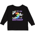 thumbnail image 3 of Inktastic It's My 3rd Birthday Unicorn Boys or Girls Long Sleeve Toddler T-Shirt, 3 of 5