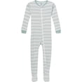 thumbnail image 2 of Gerber Baby and Toddler Neutral Tight Fitting Footed Unionsuits, 2-Pack, Sizes 0/3 Months - 5T, 2 of 8