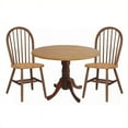 thumbnail image 3 of Pemberly Row Table à Manger Ronde à Double Abattant en Cannelle et Espresso, 3 of 3