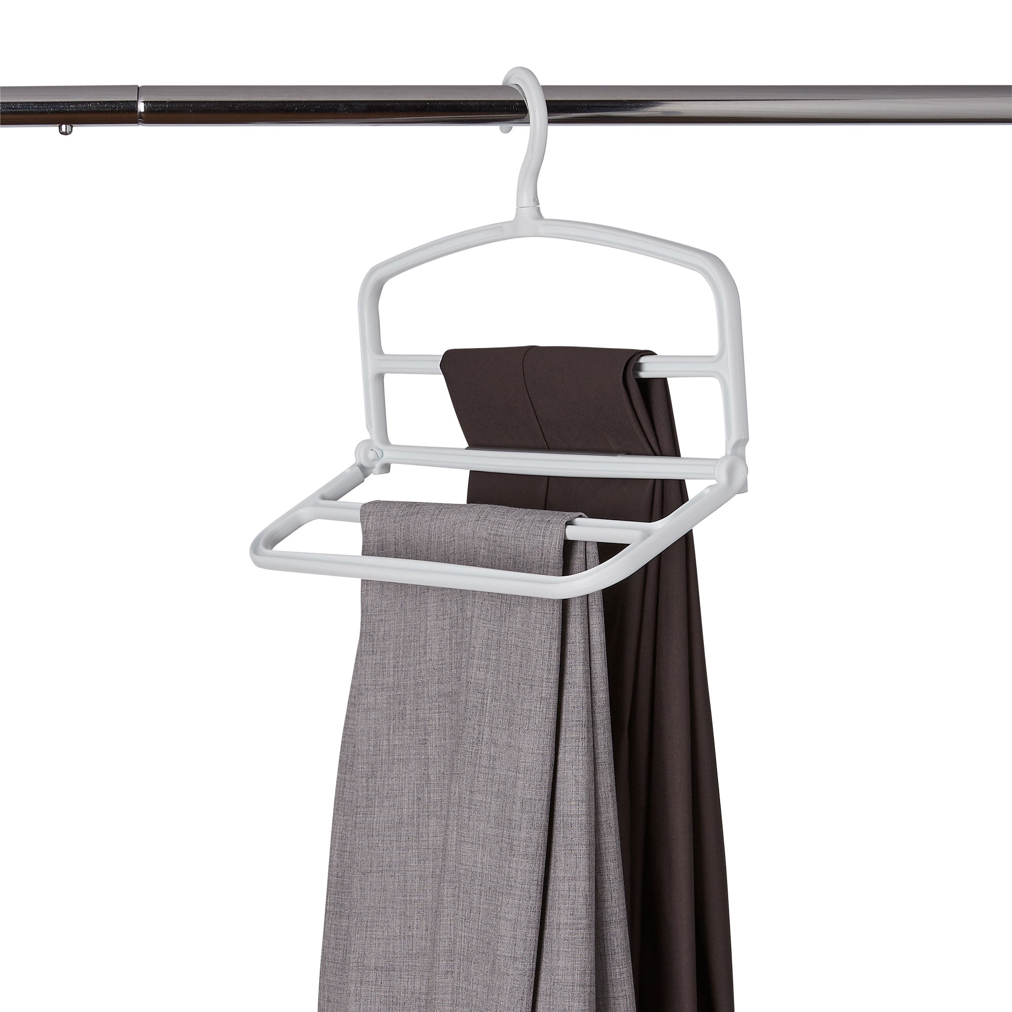neatfreak!® 4 Tier Non-Slip Pant Hanger, Adult